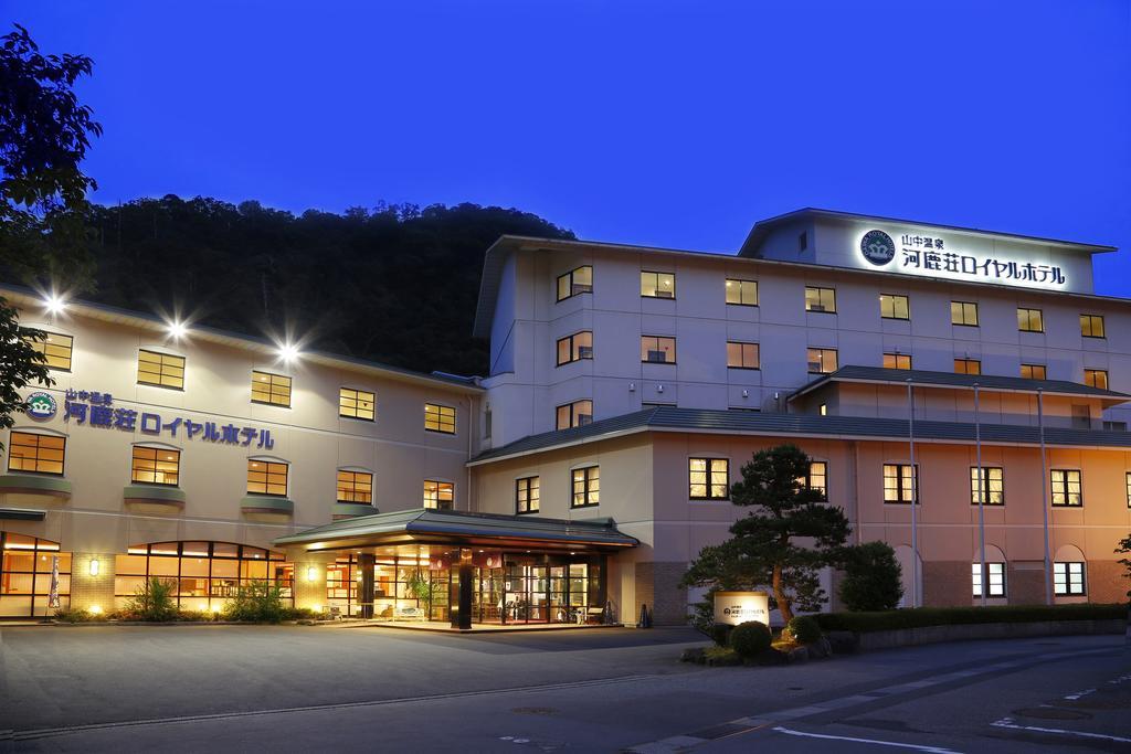 Royal Hotel Yamanaka Onsen Kajikaso Kaga  Bagian luar foto